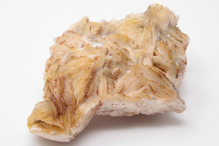 Sparkling Red Vanadinite Crystals on Barite - Morocco #196318